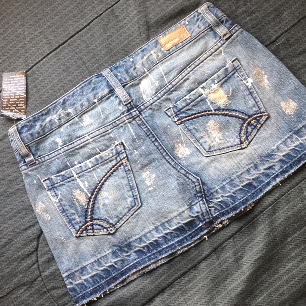 Refuge. Unique mini skirt